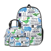 Personalized Dinosaur Name Custom Baby Backpack